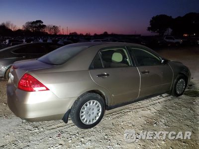 Trzecie zdjęcie samochodu z tyłu: 2007 HONDA ACCORD VALUE VIN:1HGCM56127A121195 - miniatura