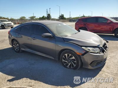Czwarte zdjęcie samochodu z boku: 2018 HONDA CIVIC EX VIN:2HGFC2F7XJH595682 - miniatura