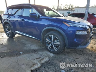 Czwarte zdjęcie samochodu z boku: 2021 NISSAN ROGUE SL VIN:5N1AT3CB7MC697693 - miniatura
