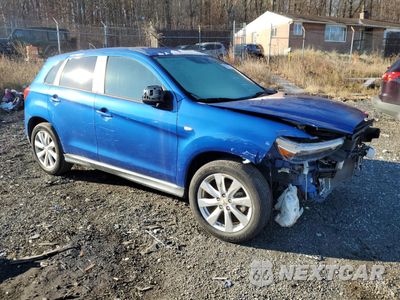 Czwarte zdjęcie samochodu z boku: 2015 MITSUBISHI OUTLANDER SPORT ES VIN:4A4AP3AUXFE002703 - miniatura