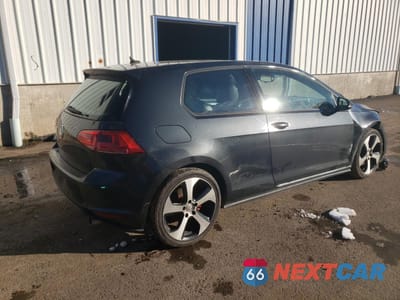 Trzecie zdjęcie samochodu z tyłu: 2015 VOLKSWAGEN GTI VIN:3VWYT7AU3FM054769 - miniatura