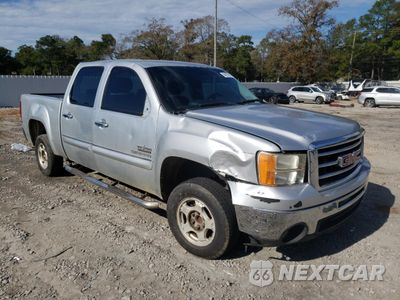 Czwarte zdjęcie samochodu z boku: 2013 GMC SIERRA C1500 SLE VIN:3GTP1VE04DG164175 - miniatura
