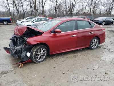 2014 NISSAN SENTRA S 3N1AB7AP9EL622791 - główne zdjęcie licytacji z USA - miniatura