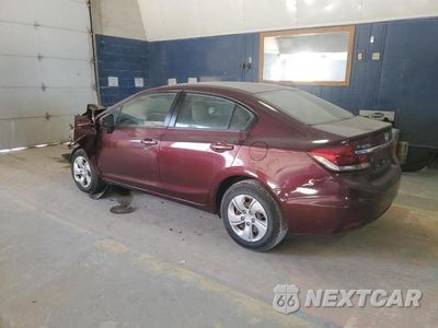 Drugie zdjęcie samochodu z przodu: 2015 HONDA CIVIC LX VIN:19XFB2F55FE264544 - miniatura