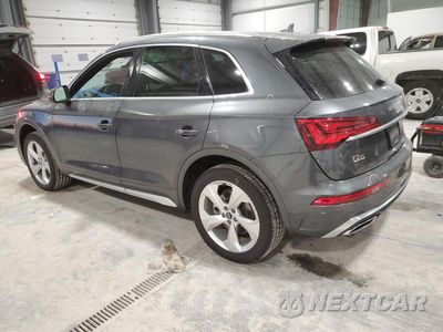 Drugie zdjęcie samochodu z przodu: 2022 AUDI Q5 PREMIUM PLUS 45 VIN:WA1EAAFY9N2001644 - miniatura