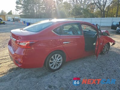 Trzecie zdjęcie samochodu z tyłu: 2018 NISS SENTRA SV VIN:3N1AB7AP9JL660385 - miniatura