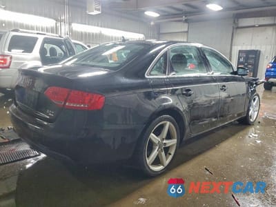 Trzecie zdjęcie samochodu z tyłu: 2011 AUDI A4 PREMIUM PLUS VIN:WAUFFAFL6BN026072 - miniatura