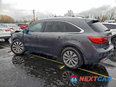 Drugie zdjęcie samochodu z przodu: 2014 ACURA MDX TECHNOLOGY VIN:5FRYD4H46EB033856 - miniatura