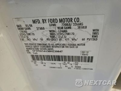 Zdjęcie 12 z 12 samochodu: 2008 FORD F150 SUPERCREW VIN:1FTPW14V38KE39847 - miniatura