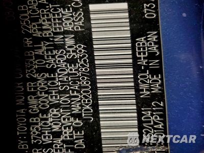 Zdjęcie 12 z 12 samochodu: 2009 TOYOTA PRIUS VIN:JTDKB20U897825399 - miniatura