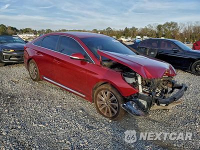 Czwarte zdjęcie samochodu z boku: 2016 HYUNDAI SONATA SPORT VIN:5NPE34AF7GH391247 - miniatura