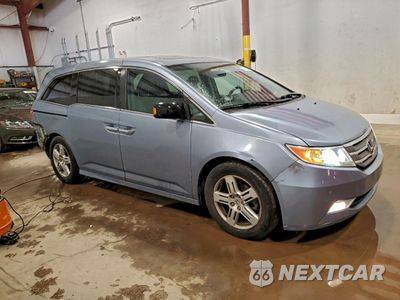 Czwarte zdjęcie samochodu z boku: 2013 HONDA ODYSSEY TOURING VIN:5FNRL5H95DB090459 - miniatura