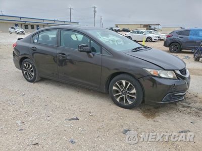 Czwarte zdjęcie samochodu z boku: 2013 HONDA CIVIC EX VIN:19XFB2F81DE061240 - miniatura