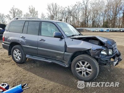 Czwarte zdjęcie samochodu z boku: 2004 LEXUS LX 470 VIN:JTJHT00W143543972 - miniatura