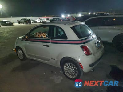 Drugie zdjęcie samochodu z przodu: 2012 FIAT 500 LOUNGE VIN:3C3CFFCR4CT229110 - miniatura