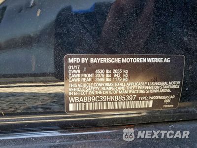 Zdjęcie 12 z 15 samochodu: 2017 BMW 330 I VIN:WBA8B9C39HK885397 - miniatura