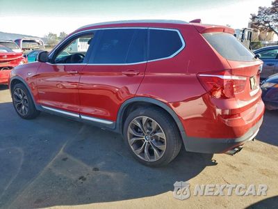 Drugie zdjęcie samochodu z przodu: 2015 BMW X3 XDRIVE28I VIN:5UXWX9C51F0D61099 - miniatura