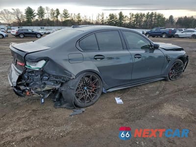 Trzecie zdjęcie samochodu z tyłu: 2025 BMW M3 COMPETITION VIN:WBS33HJ02SFU15654 - miniatura