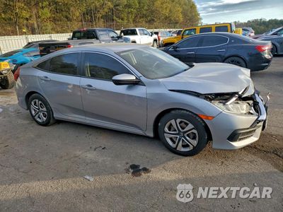 Czwarte zdjęcie samochodu z boku: 2018 HONDA CIVIC LX VIN:19XFC2F51JE205352 - miniatura