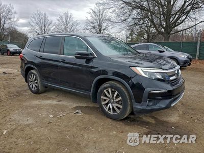 Czwarte zdjęcie samochodu z boku: 2020 HONDA PILOT EXL VIN:5FNYF6H5XLB054903 - miniatura