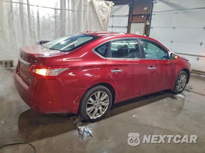 Trzecie zdjęcie samochodu z tyłu: 2014 NISSAN SENTRA S VIN:3N1AB7AP7EY331385 - miniatura