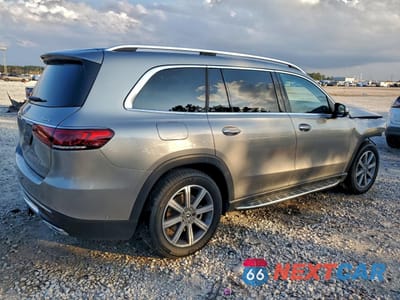 Trzecie zdjęcie samochodu z tyłu: 2021 MERCEDES-BENZ GLS 450 4MATIC VIN:4JGFF5KEXMA432539 - miniatura