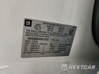 Zdjęcie 13 z 13 samochodu: 2016 CHEVROLET TAHOE C1500 LT VIN:1GNSCBKC6GR315630 - miniatura