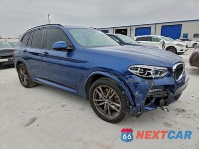Czwarte zdjęcie samochodu z boku: 2020 BMW X3 SDRIVE30I VIN:5UXTY3C03L9D45981 - miniatura