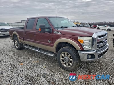 Czwarte zdjęcie samochodu z boku: 2011 FORD F250 SUPER DUTY VIN:1FT7W2BT9BEA22715 - miniatura