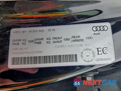 Zdjęcie 12 z 12 samochodu: 2020 AUDI A3 PREMIUM VIN:WAUAUGFF0LA023996 - miniatura