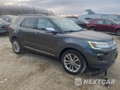 Czwarte zdjęcie samochodu z boku: 2019 FORD EXPLORER XLT VIN:1FM5K8D8XKGA02147 - miniatura