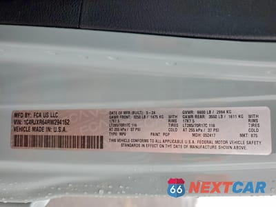 Zdjęcie 13 z 15 samochodu: 2024 JEEP WRANGLER RUBICON 4XE VIN:1C4RJXR64RW294162 - miniatura