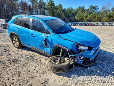 Czwarte zdjęcie samochodu z boku: 2021 TOYOTA RAV4 XLE VIN:2T3W1RFV1MW172702 - miniatura