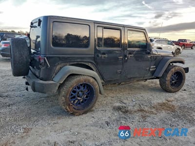 Trzecie zdjęcie samochodu z tyłu: 2017 JEEP WRANGLER UNLIMITED SPORT VIN:1C4BJWDG3HL674444 - miniatura