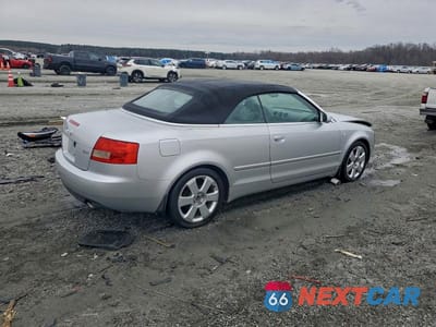 Trzecie zdjęcie samochodu z tyłu: 2006 AUDI A4 1.8 CABRIOLET VIN:WAUAC48H26K008320 - miniatura
