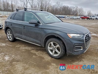 Czwarte zdjęcie samochodu z boku: 2024 AUDI Q5 PREMIUM 40 VIN:WA1ABAFY5R2029653 - miniatura