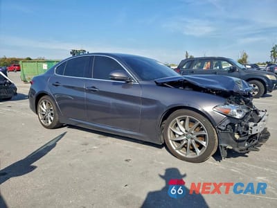 Czwarte zdjęcie samochodu z boku: 2019 ALFA ROMEO GIULIA VIN:ZARFAMANXK7599319 - miniatura