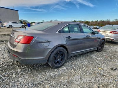 Trzecie zdjęcie samochodu z tyłu: 2016 FORD TAURUS POLICE INTERCEPTOR VIN:1FAHP2MK4GG145216 - miniatura