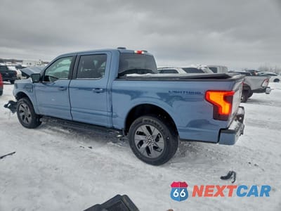 Drugie zdjęcie samochodu z przodu: 2023 FORD F150 LIGHTNING PRO VIN:1FT6W1EV5PWG48184 - miniatura