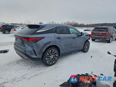 Trzecie zdjęcie samochodu z tyłu: 2023 LEXUS RX 350 BASE VIN:2T2BAMCA3PC009854 - miniatura