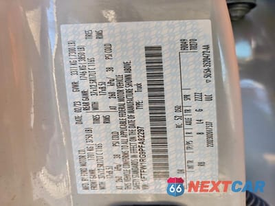 Zdjęcie 12 z 12 samochodu: 2023 FORD F150 RAPTOR VIN:1FTFW1RG9PFA82297 - miniatura