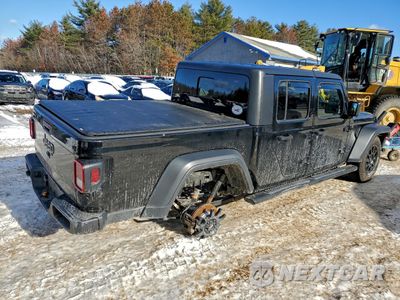 Trzecie zdjęcie samochodu z tyłu: 2020 JEEP GLADIATOR SPORT VIN:1C6HJTAGXLL148907 - miniatura