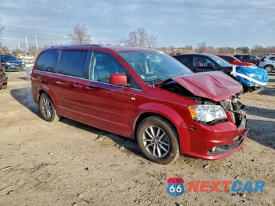Czwarte zdjęcie samochodu z boku: 2014 DODGE GRAND CARAVAN SXT VIN:2C4RDGCG9ER308309 - miniatura