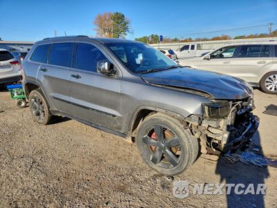 Czwarte zdjęcie samochodu z boku: 2013 JEEP GRAND CHEROKEE OVERLAND VIN:1C4RJECT4DC526062 - miniatura