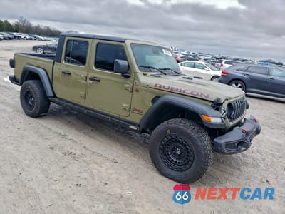 Czwarte zdjęcie samochodu z boku: 2025 JEEP GLADIATOR RUBICON VIN:1C6RJTBG2SL521150 - miniatura