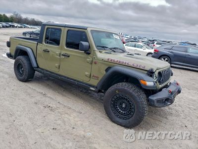 Czwarte zdjęcie samochodu z boku: 2025 JEEP GLADIATOR RUBICON VIN:1C6RJTBG2SL521150 - miniatura