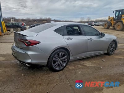 Trzecie zdjęcie samochodu z tyłu: 2022 ACURA TLX TECH A VIN:19UUB6F5XNA000303 - miniatura