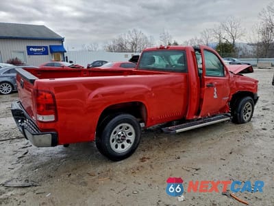 Trzecie zdjęcie samochodu z tyłu: 2011 GMC SIERRA C1500 VIN:1GTN1TEX0BZ460221 - miniatura
