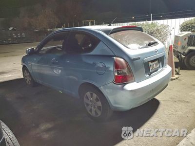 Drugie zdjęcie samochodu z przodu: 2010 HYUNDAI ACCENT BLUE VIN:KMHCM3AC9AU162288 - miniatura