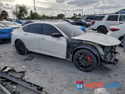 Czwarte zdjęcie samochodu z boku: 2025 ACURA TLX TYPE S VIN:19UUB7F03SA000665 - miniatura